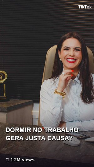 Vídeo: Dormir no trabalho gera justa causa?