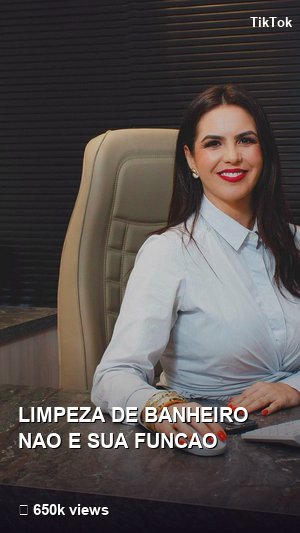 Vídeo: Limpeza de banheiro não é sua função